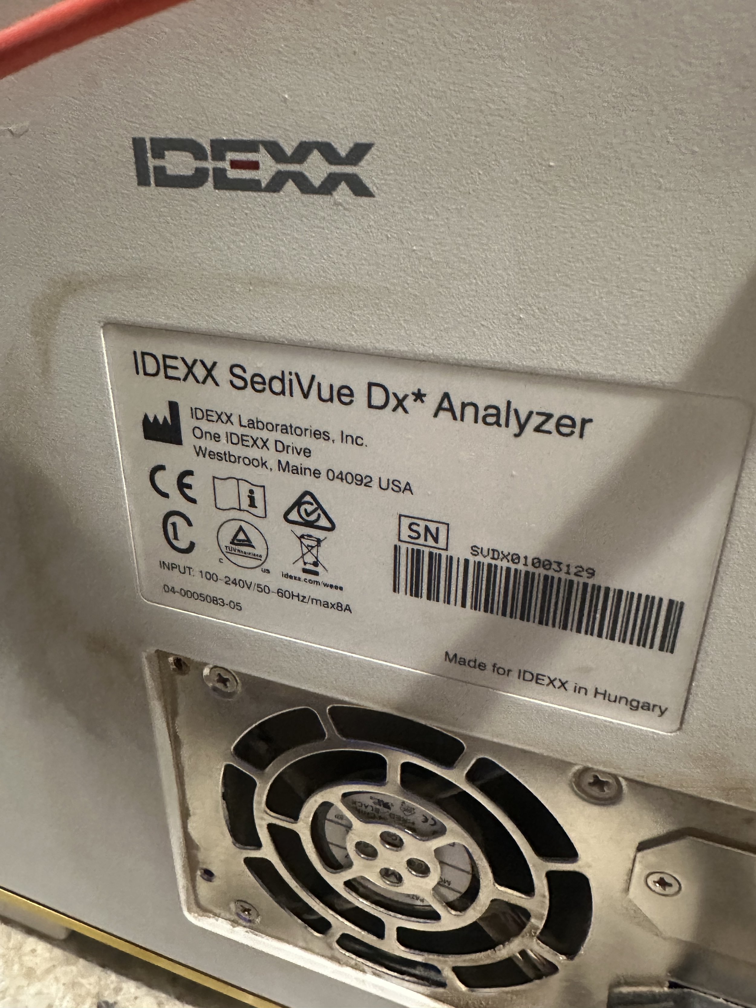 Complete Idexx lab station with Procyte, SediVue, and Catalyst